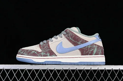 All categories Nk SB Dunk Series Nk SB Dunk Low low-top sneakers J version Crenshaw Skate Club x Nk SB Dunk Low joint model SB low-top sports and leisure sneakers FN4193-100